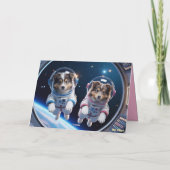 Sheltie Valentijnkaart Kaart (Achterkant)