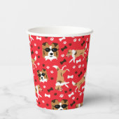 Shelties Shetland Sheepdog Collie Dog Papieren Bekers (Achterkant)