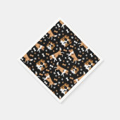 Shelties Shetland Sheepdog Collie Dog Pattern Servet (Hoek)