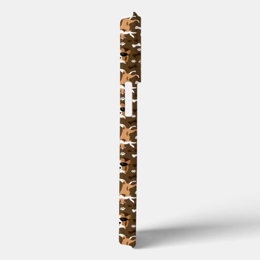 Shelties Shetland Sheepdog Mini Collie Brown Case-Mate iPhone Case (Achterkant / Rechts)