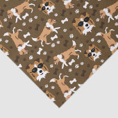 Shelties Shetland Sheepdog Mini Collie Dog Tissue Tissuepapier (Detail)