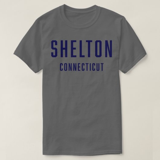 Shelton Connecticut T-shirt (Design voorkant)