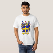 Shelton Family Crest - Shelton Coat of Arms T-shirt (Voorkant volledig)