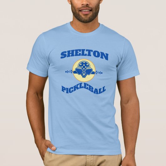Shelton Pickleball T-shirt (Voorkant)