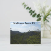 Sheltowee Trace Briefkaart (Staand voorkant)