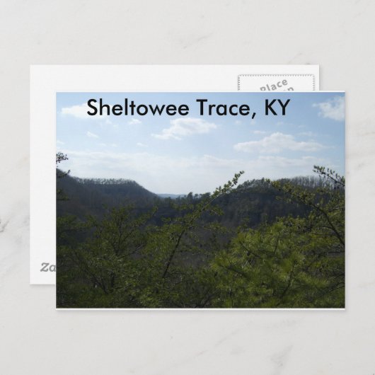 Sheltowee Trace Briefkaart (Voorkant / Achterkant)