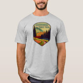 Sheltowee Trace Trail Kentucky Tennessee Kleuren T-shirt (Voorkant)