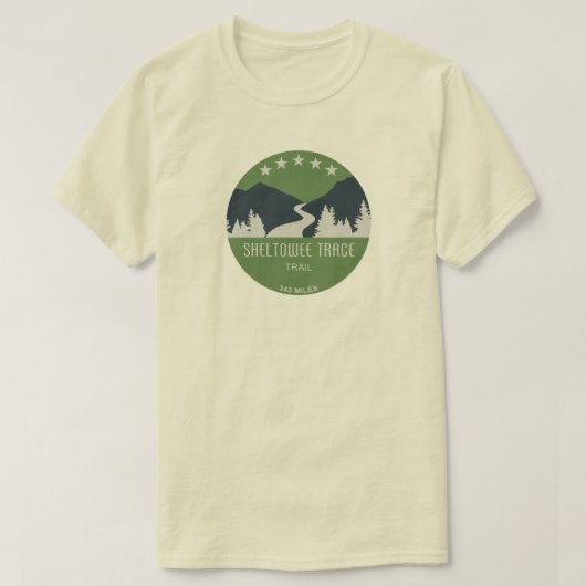 Sheltowee Trace Trail Kentucky Tennessee T-shirt (Design voorkant)