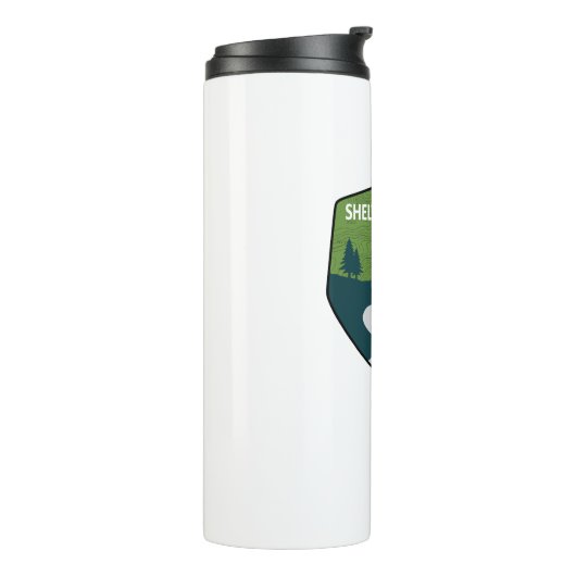 Sheltowee Trace Trail Kentucky Tennessee Thermosbeker (Gedraaid links)