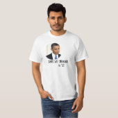 Shelve Obama in '12 T-shirt (Voorkant volledig)