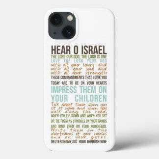 Shema-gebed iPhone 13 hoes
