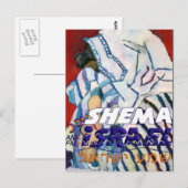 Shema Israel Briefkaart (Voorkant / Achterkant)
