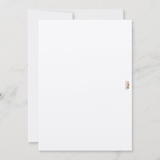 Shema Israel Hebreeuws & English Jewish Prayer Art Notitiekaartje (Achterkant)