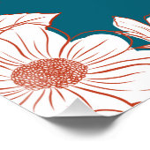 Shema Israel in het Hebreeuws | Joodse kunstschild Perfect Poster (Hoek)