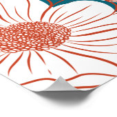 Shema Israel in het Hebreeuws | Joodse kunstschild Poster (Hoek)