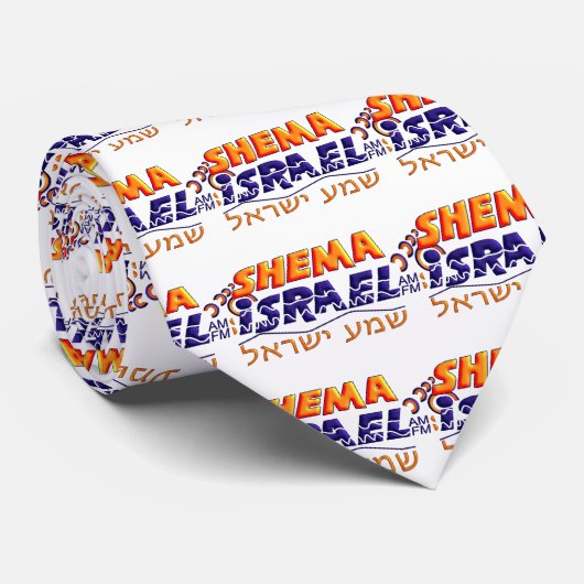 Shema Israel Stropdas (Opgerold)
