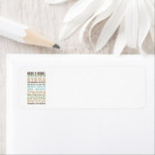 Shema return address labels (Insitu)