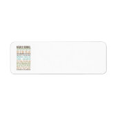 Shema return address labels (Voorkant)