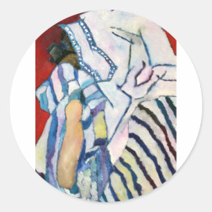 Shema YIsrael Ronde Sticker