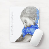 Shemiah Blue Mousepad Muismat (Met muis)