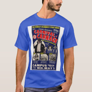 Shemp Howards-nival van nage Custom Spook Show Pos T-shirt