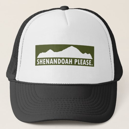 Shenandoah alsjeblieft trucker pet (Voorkant)