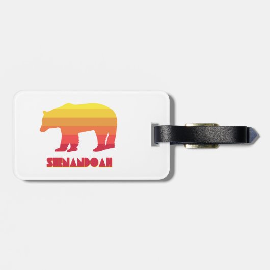 Shenandoah Beer Bagagelabel (Achterkant horizontaal)