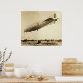 Shenandoah Blimp in Mooring Mast Poster (Keuken)