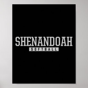 Shenandoah High School Softbal Poster