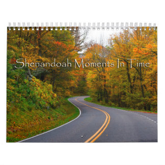 Shenandoah-momenten in de tijd kalender