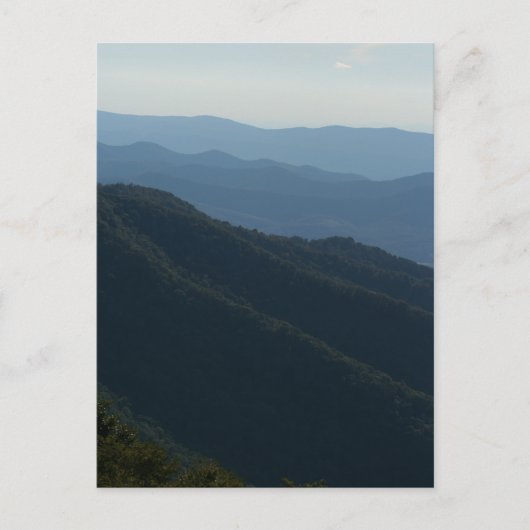 Shenandoah Mountains Briefkaart (Voorkant)