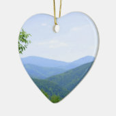Shenandoah Mountains Keramisch Ornament (Links)