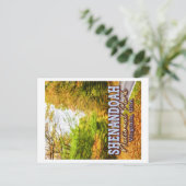 SHENANDOAH NATIONAAL PARK - VIRGINIA VERENIGDE STA BRIEFKAART (Staand voorkant)