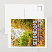 SHENANDOAH NATIONAAL PARK - VIRGINIA VERENIGDE STA BRIEFKAART (Voorkant / Achterkant)