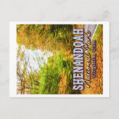 SHENANDOAH NATIONAAL PARK - VIRGINIA VERENIGDE STA BRIEFKAART (Voorkant)