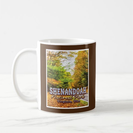 SHENANDOAH NATIONAAL PARK - VIRGINIA VERENIGDE STA KOFFIEMOK (Links)
