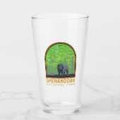 Shenandoah National Park Black Beer  Glas (Voorkant)