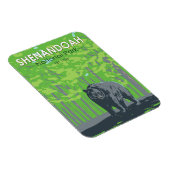 Shenandoah National Park Black Beer Magneet (Rechterzijde)