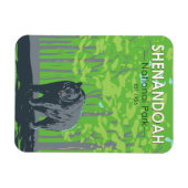 Shenandoah National Park Black Beer Magneet (Horizontaal)