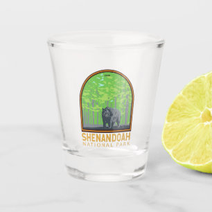 Shenandoah National Park Black Beer Shot Glas