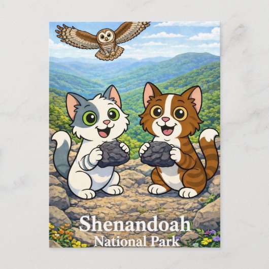 Shenandoah National Park Briefkaart (Voorkant)