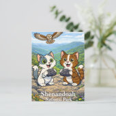 Shenandoah National Park Briefkaart (Staand voorkant)