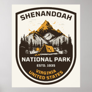 Shenandoah National Park Buiten en Natuur Poster
