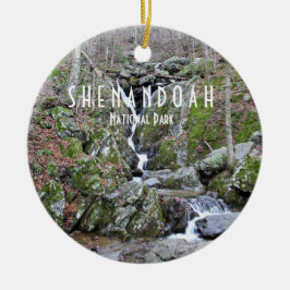 Shenandoah National Park Ceramic Ornament