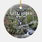 Shenandoah National Park Ceramic Ornament (Achterkant)
