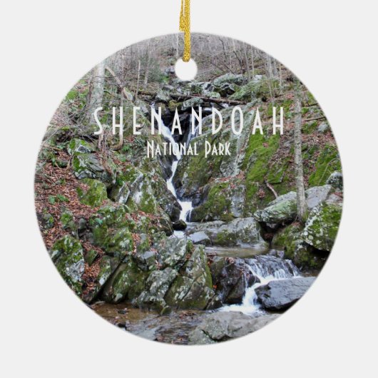 Shenandoah National Park Ceramic Ornament (Achterkant)