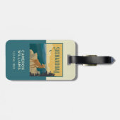 Shenandoah National Park | Deer Bagagelabel (Achterkant horizontaal)