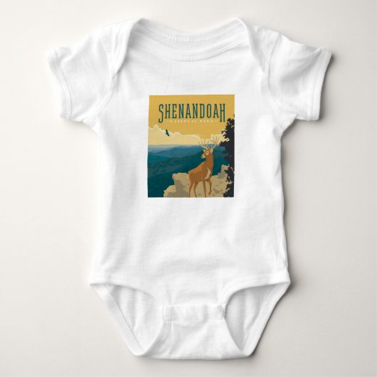 Shenandoah National Park | Deer Romper (Voorkant)