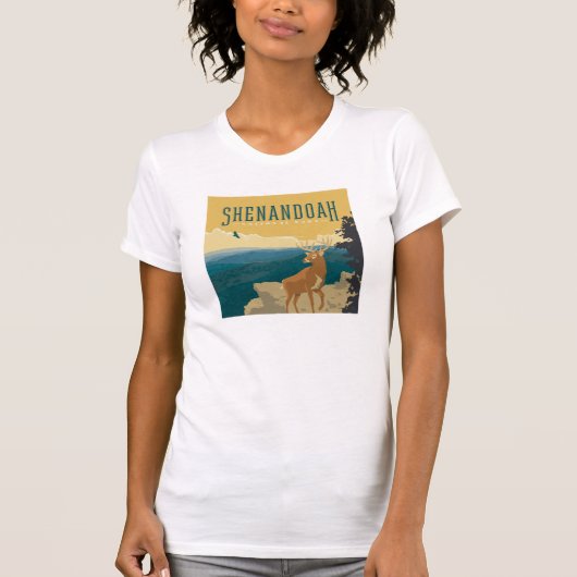 Shenandoah National Park | Deer T-shirt (Voorkant)