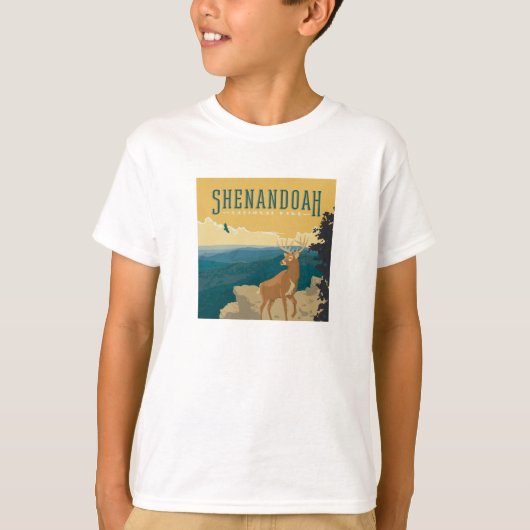 Shenandoah National Park | Deer T-shirt (Voorkant)